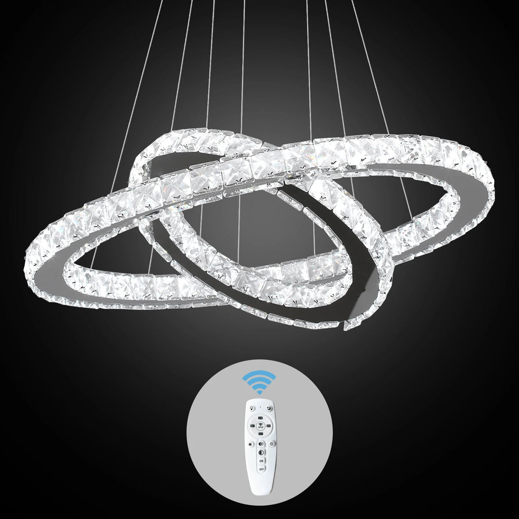 Elysian Crystal Ring Chandelier