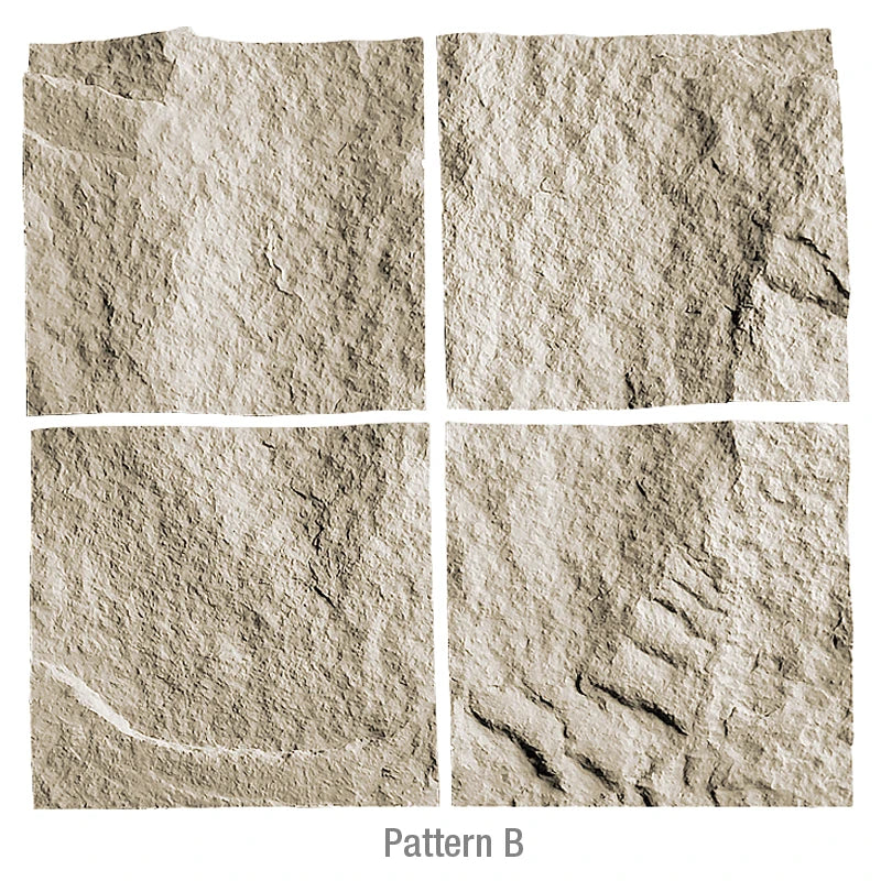 Realistic Rhombus StoneCraft Panels
