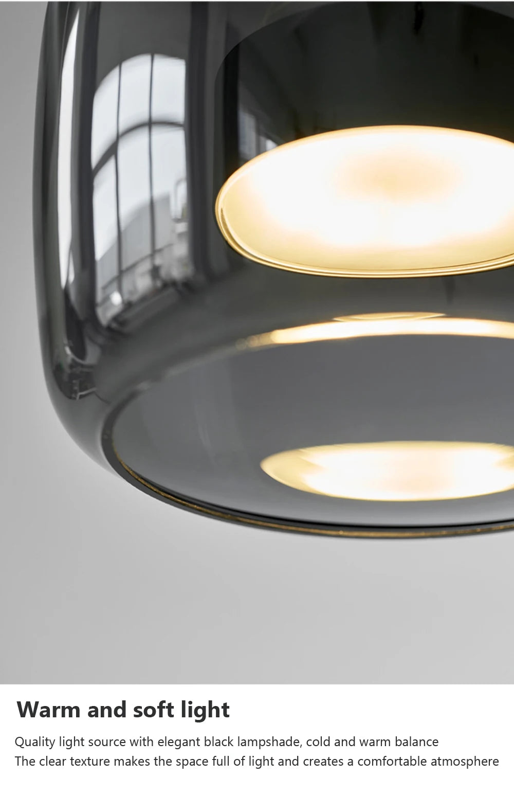 Nordic Glass LED Pendant Lamp