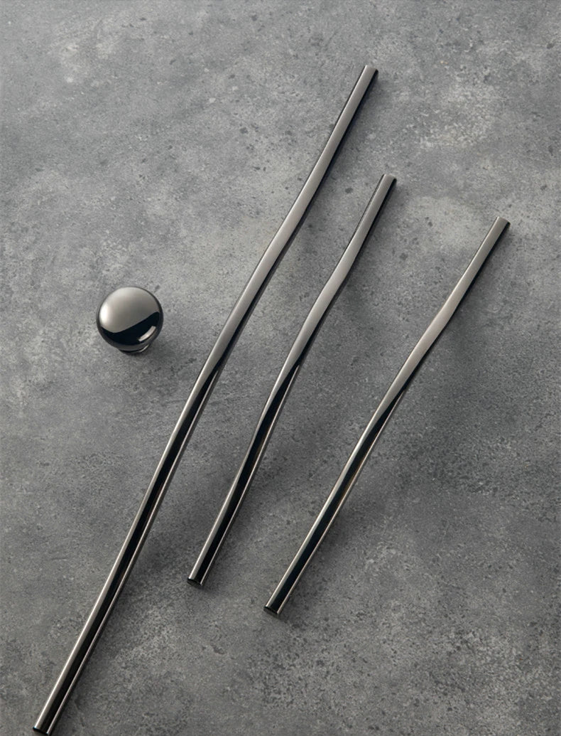 Obsidian Gold Luxe Cabinet Handle