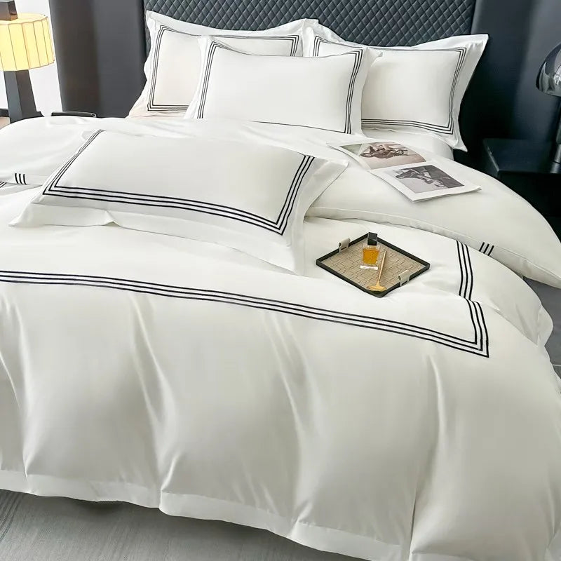 Triluxe Embroidered Duvet Collection