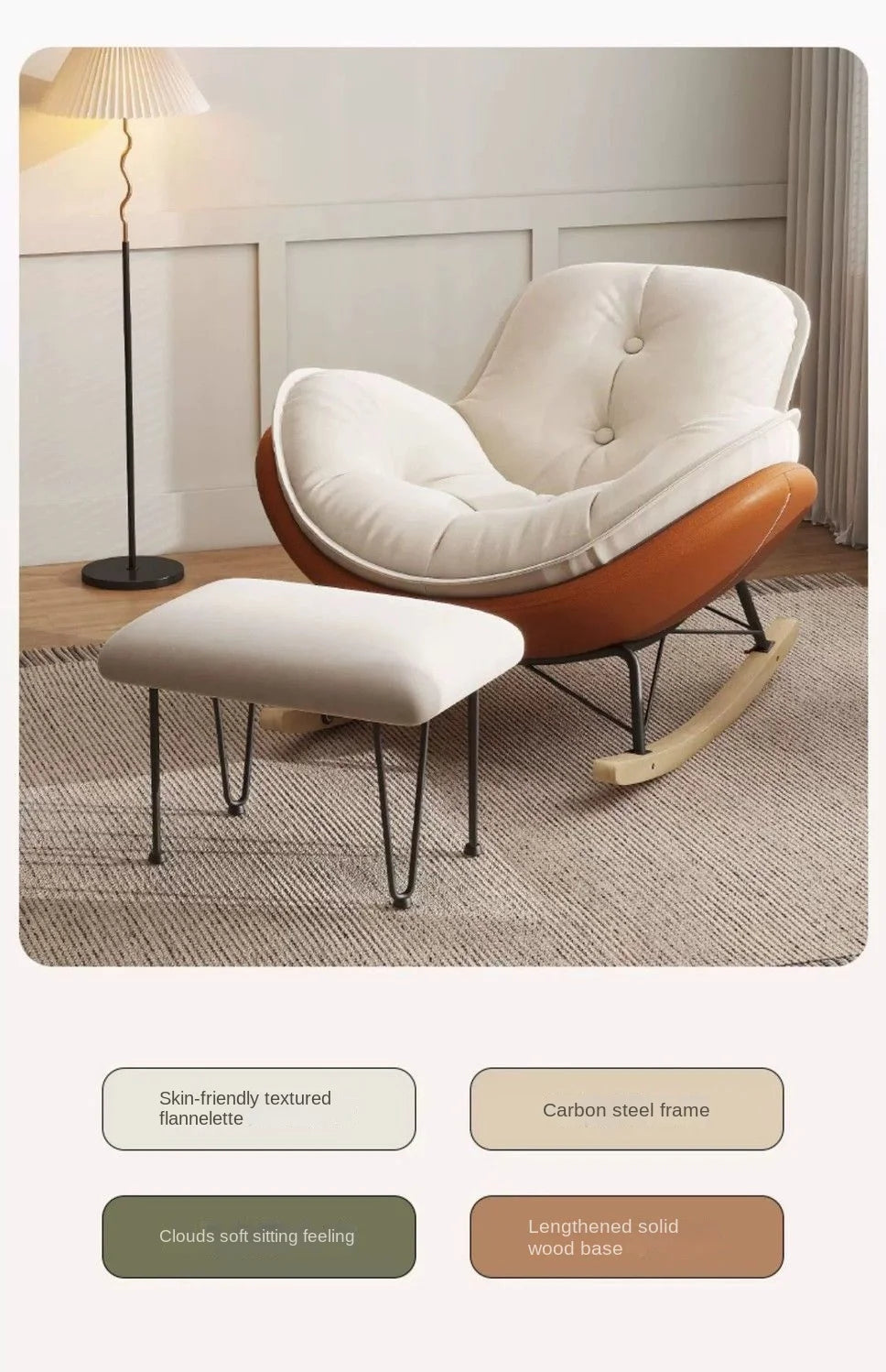 Penguin Luxe Rocking Recliner