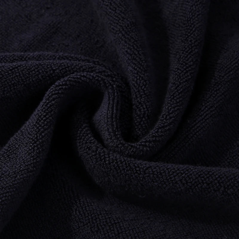 Opulence Cotton Black Spa Towel Set