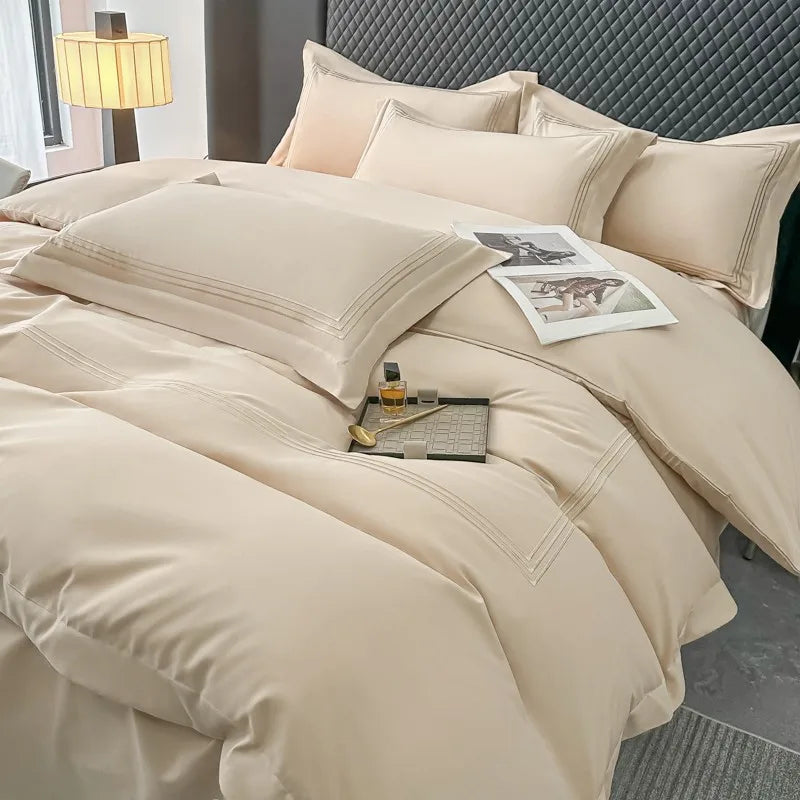 Triluxe Embroidered Duvet Collection