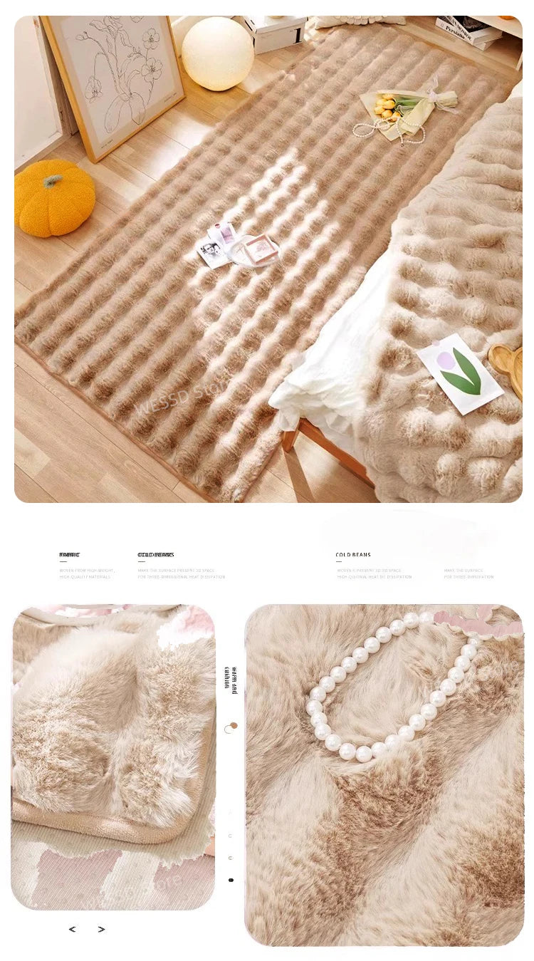 EcoLuxe Plush Faux Fur Rug