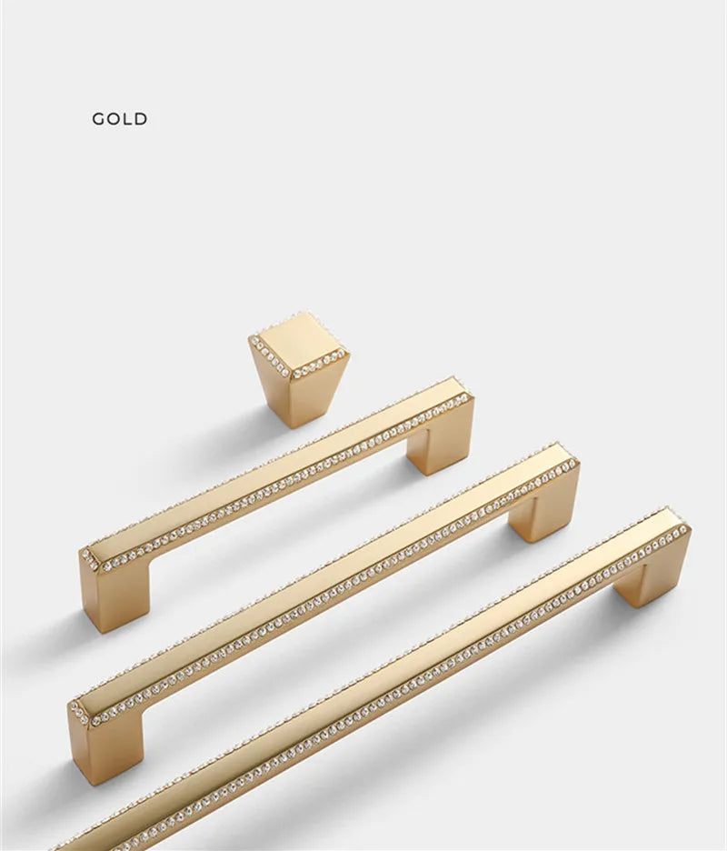FING Crystal Elegance Cabinet Handles