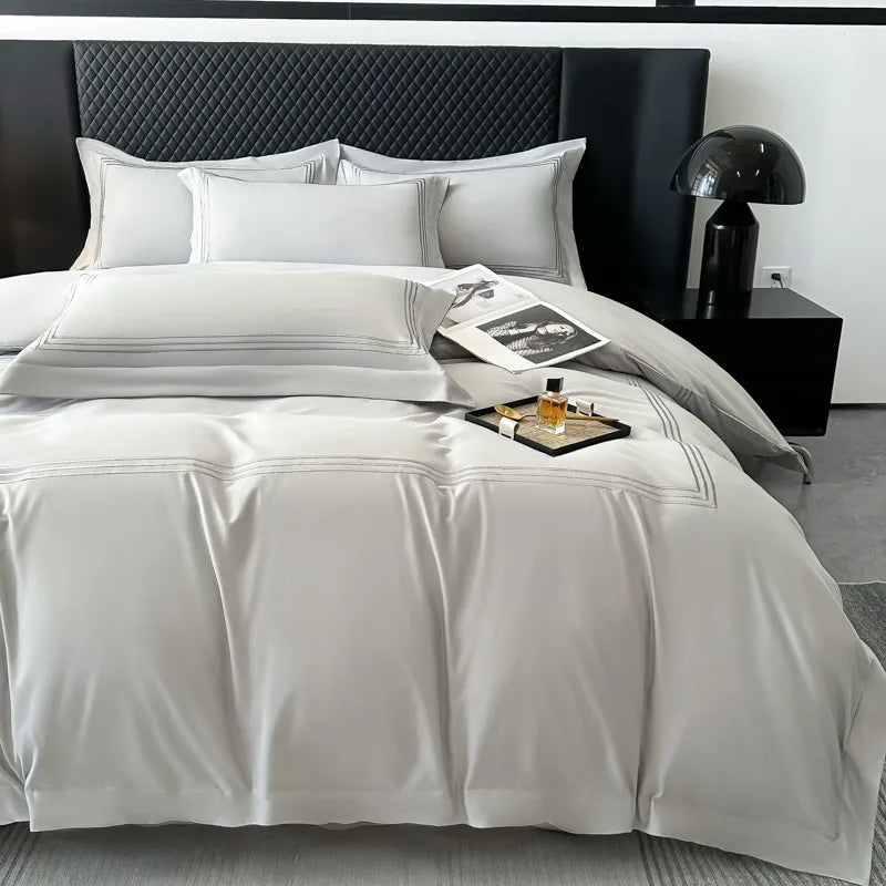 Triluxe Embroidered Duvet Collection