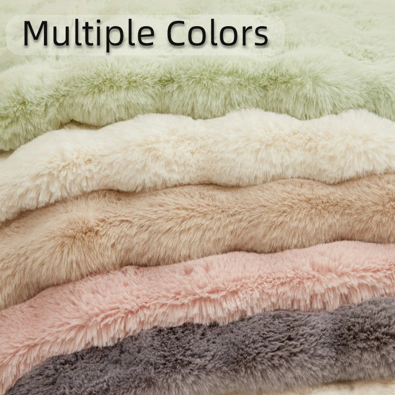 EcoLuxe Plush Faux Fur Rug