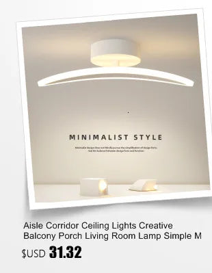 Linea Luxe Nordic LED Ceiling Light