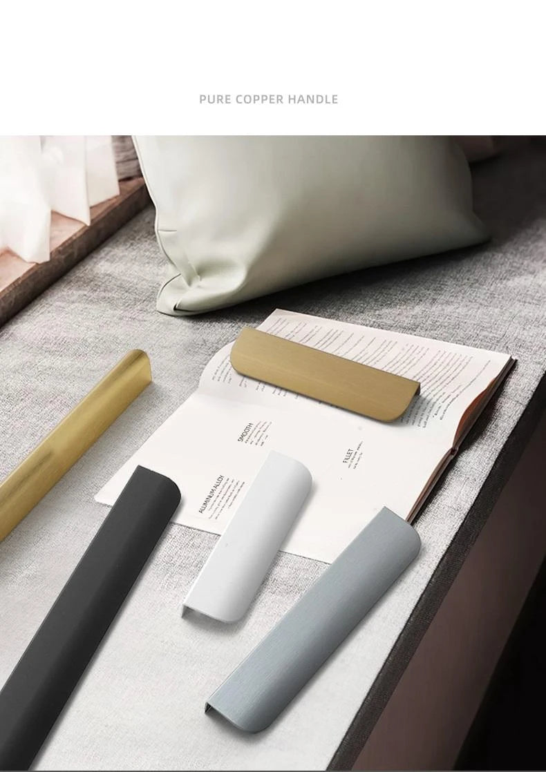 SleekEdge Invisible Black Door Handle