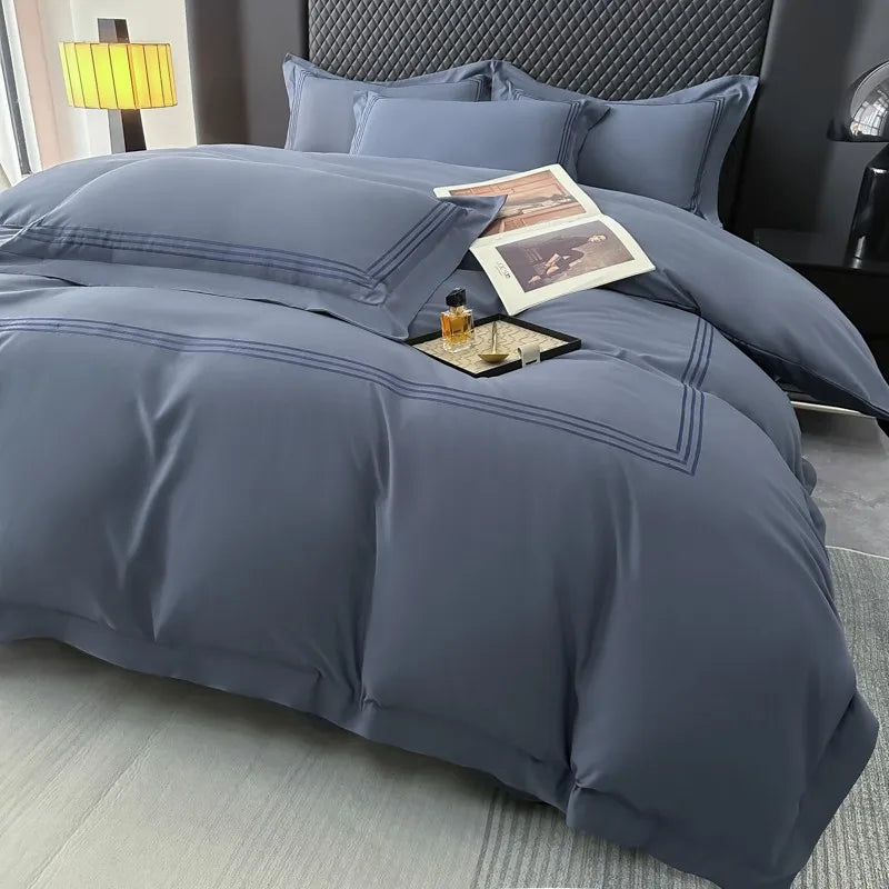 Triluxe Embroidered Duvet Collection