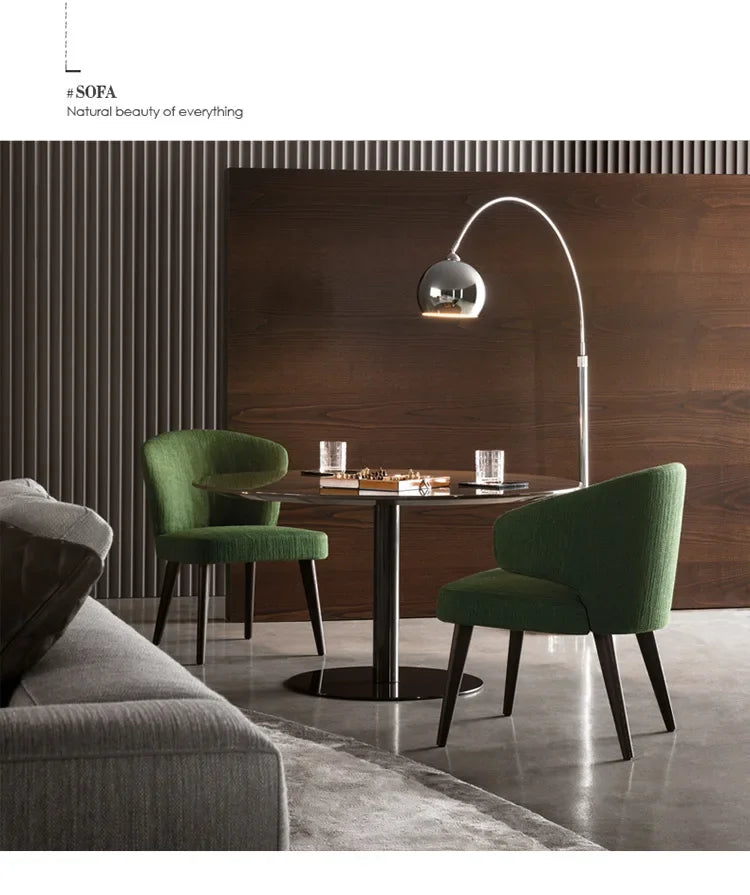 Nordic Luxe Solid Wood Dining Chair – Modern Scandinavian Design