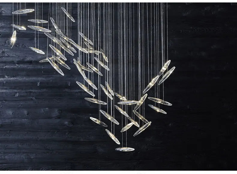 Empire Crystal Staircase Chandelier