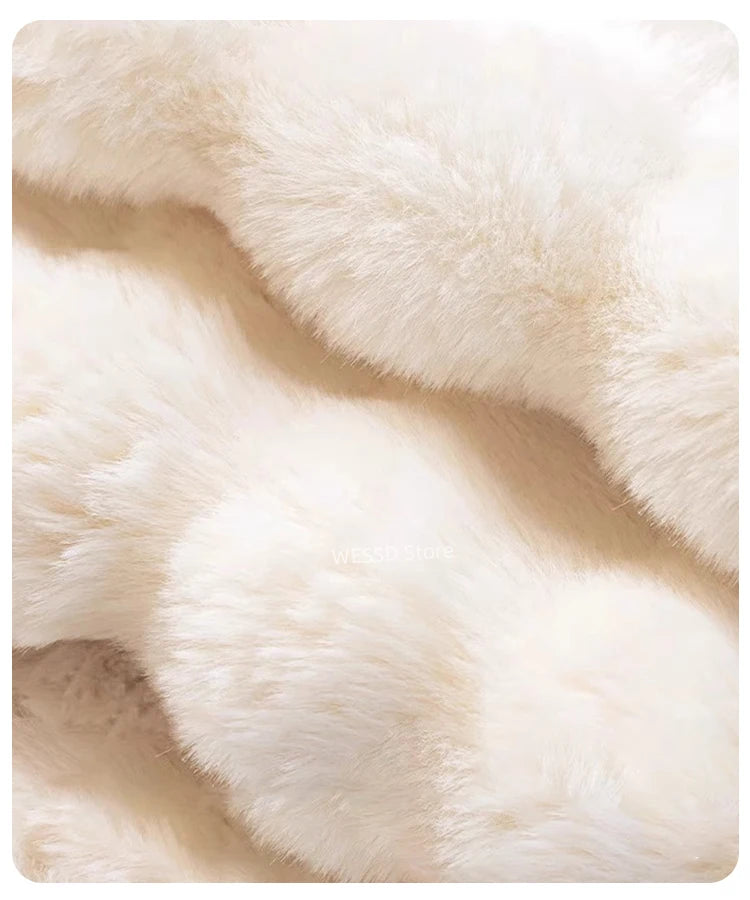 EcoLuxe Plush Faux Fur Rug