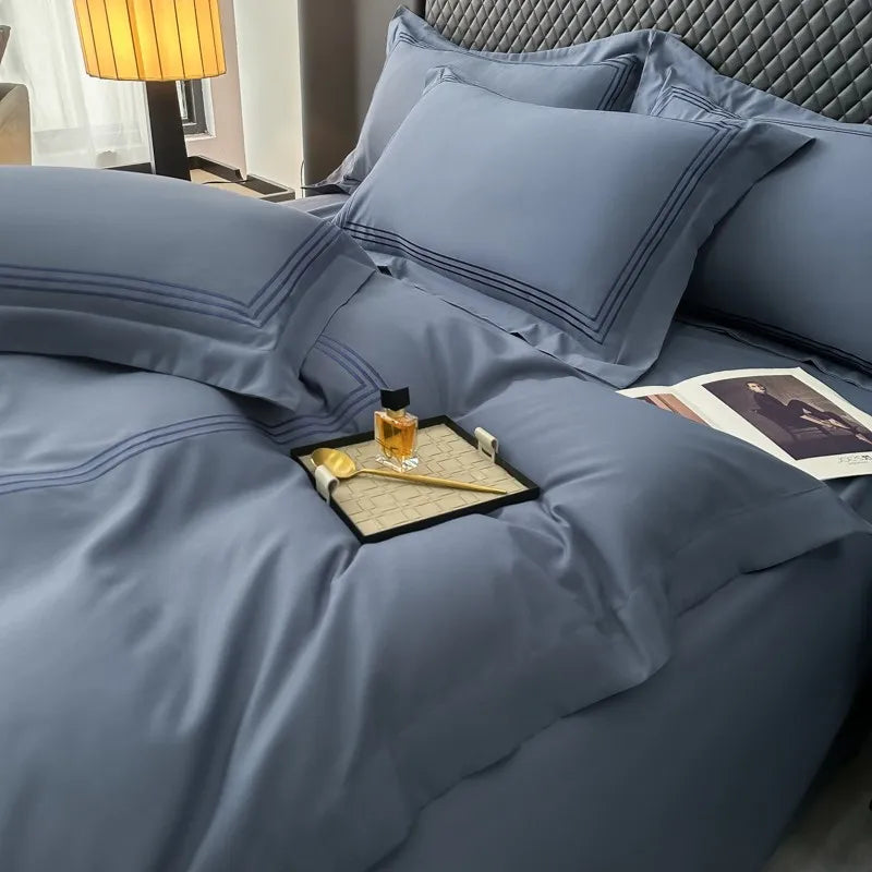 Triluxe Embroidered Duvet Collection