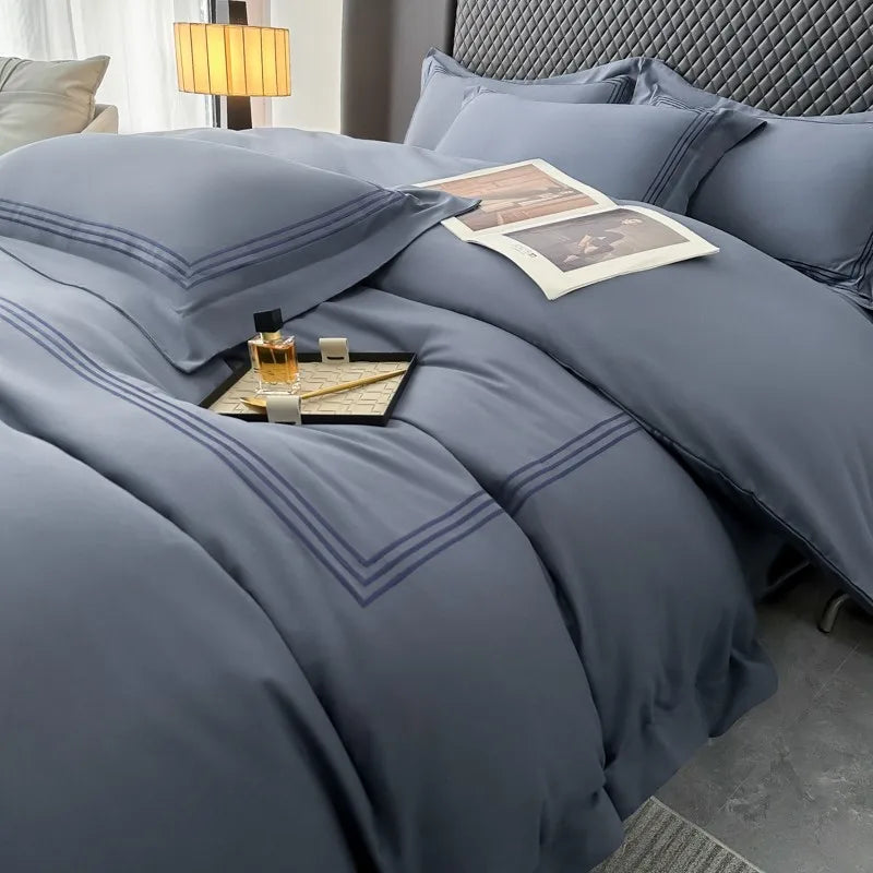 Triluxe Embroidered Duvet Collection
