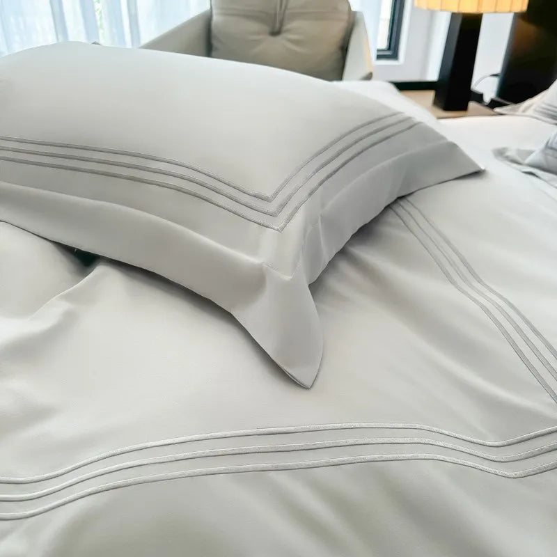 Triluxe Embroidered Duvet Collection