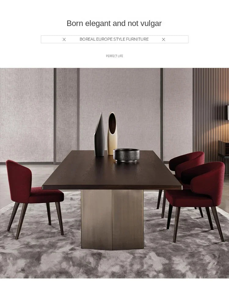 Nordic Luxe Solid Wood Dining Chair – Modern Scandinavian Design