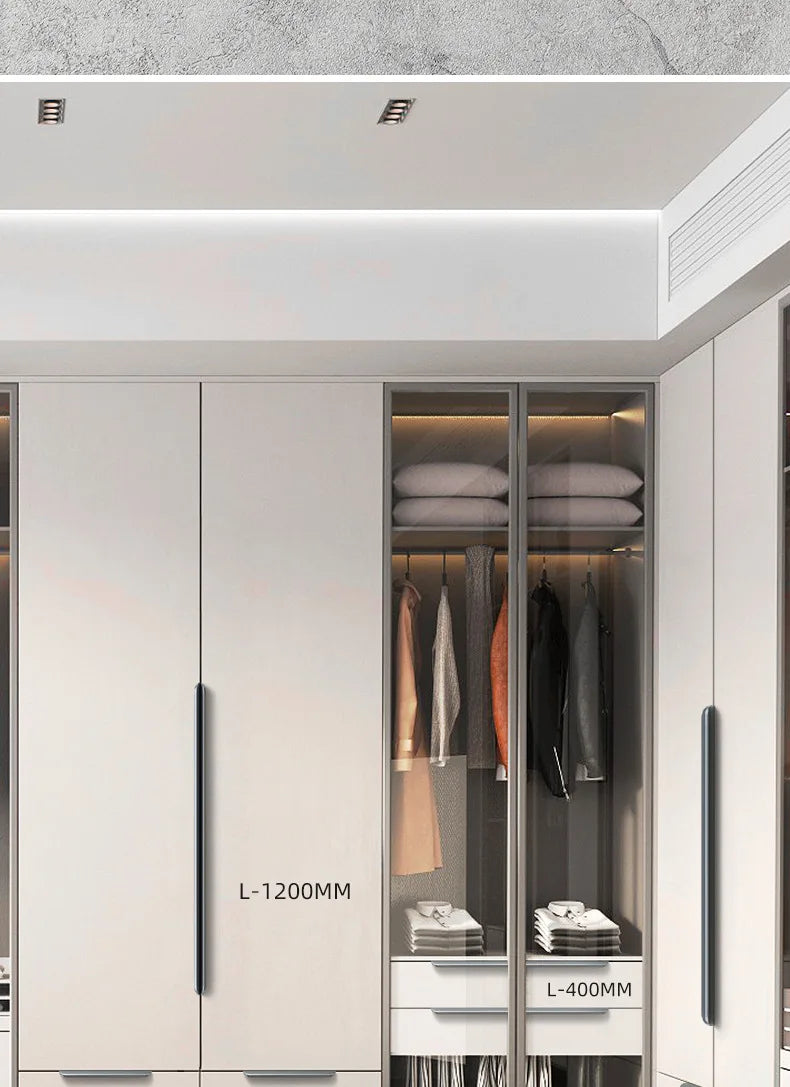 SleekEdge Invisible Black Door Handle