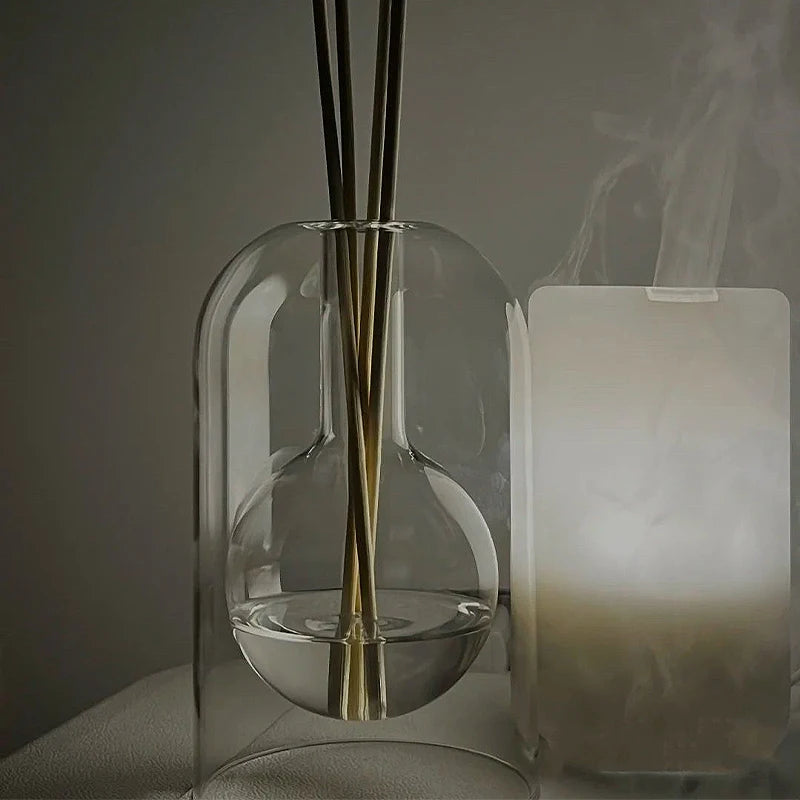 Serene Essence Glass Aromatherapy Diffuser Bottle