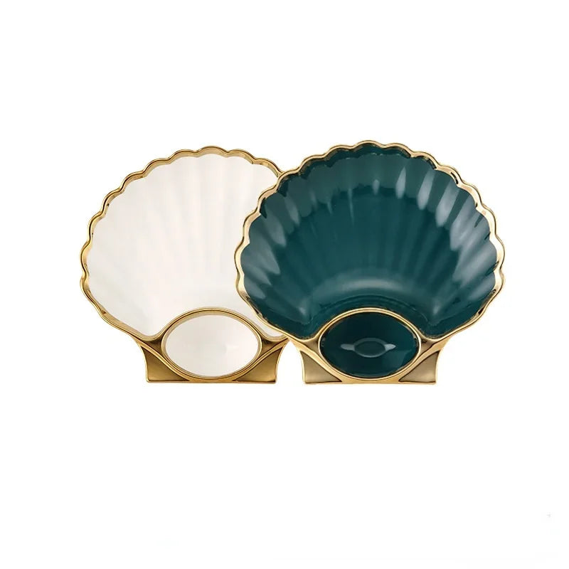 Imperial Crest Ceramic Jiaozi & Sushi Plate