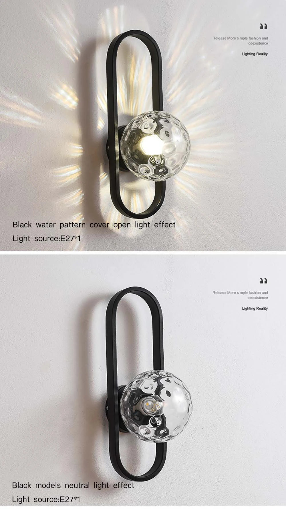 LuxeGlow LED Wall Sconce