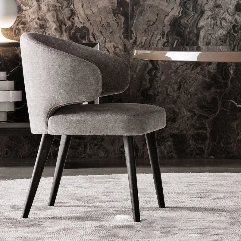 Nordic Luxe Solid Wood Dining Chair – Modern Scandinavian Design