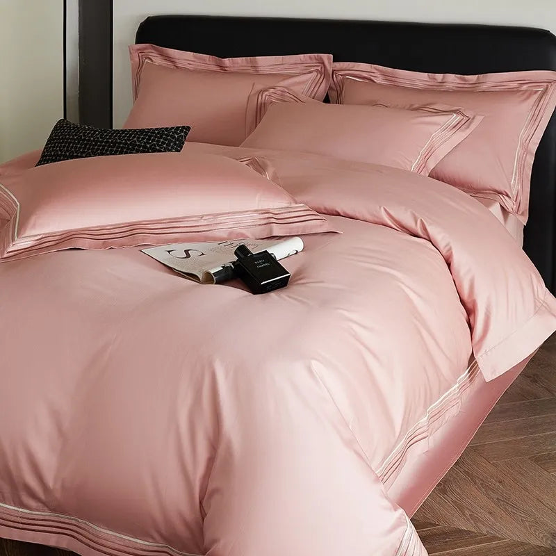 Triline Embroidered Duvet Set