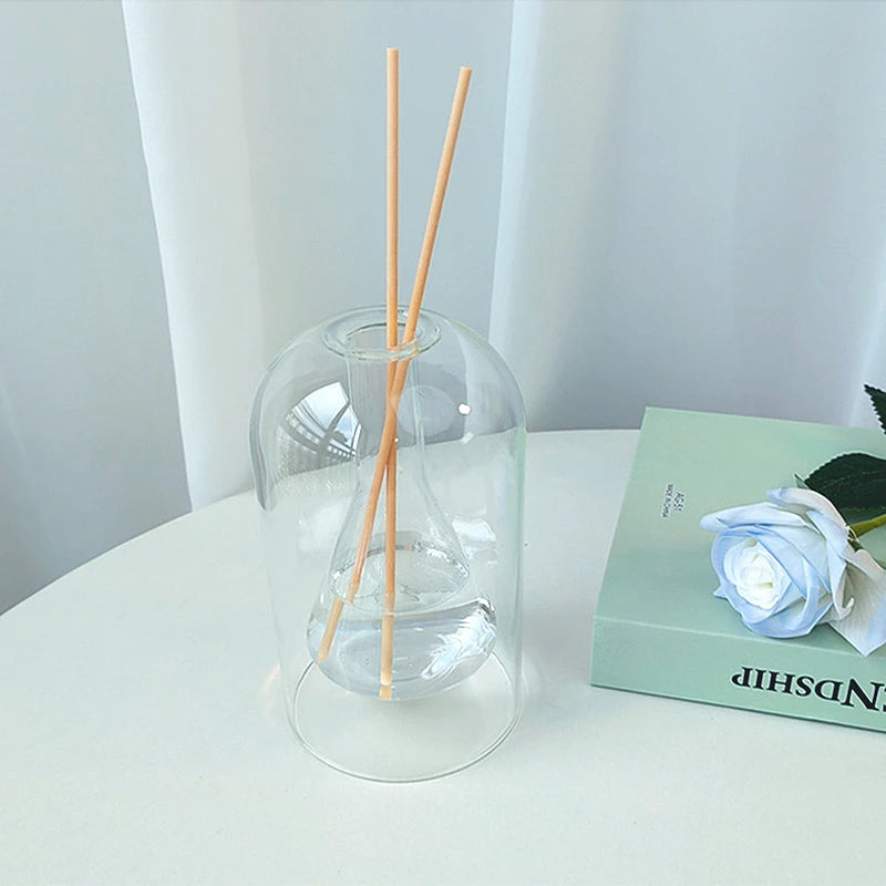 Serene Essence Glass Aromatherapy Diffuser Bottle