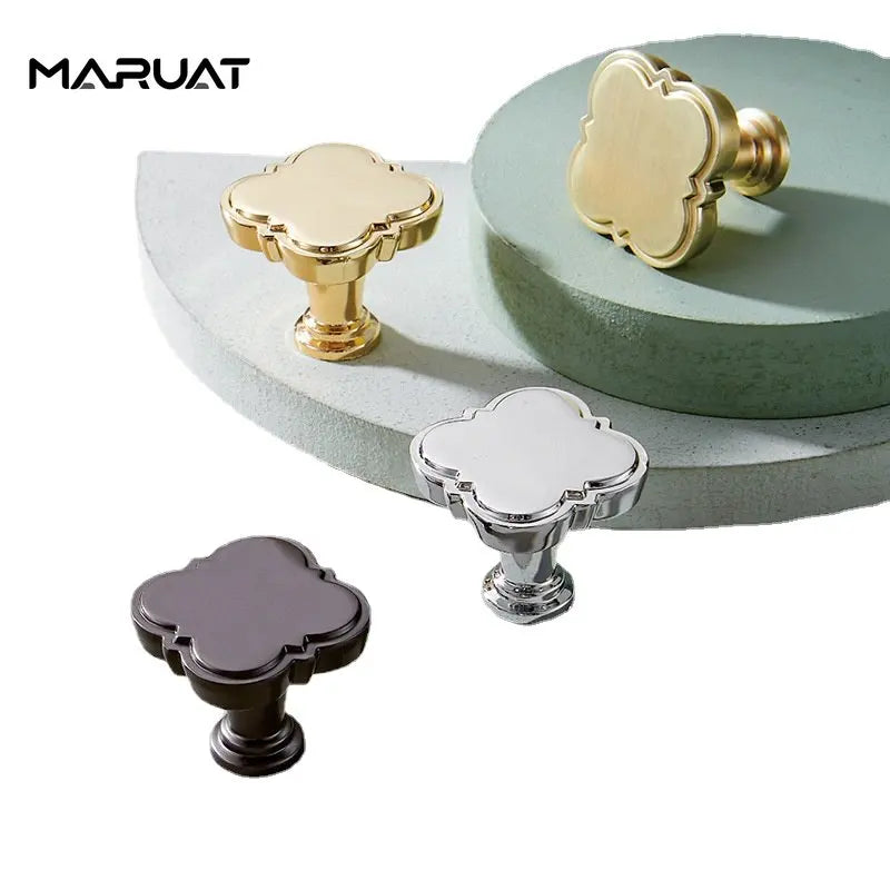 CloverCharm Luxury Wardrobe & Drawer Handle