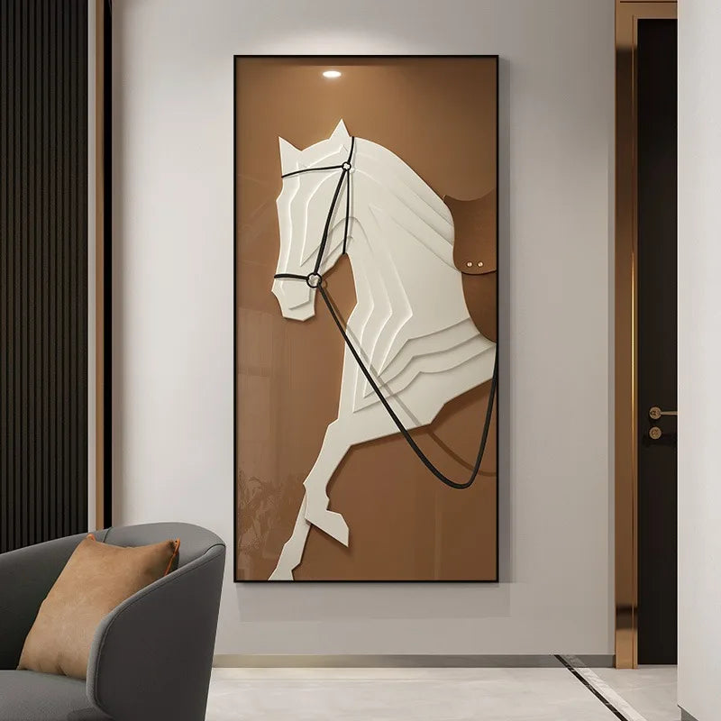 Stallion Grace – Designer Luxury Horse Canvas Wall Art