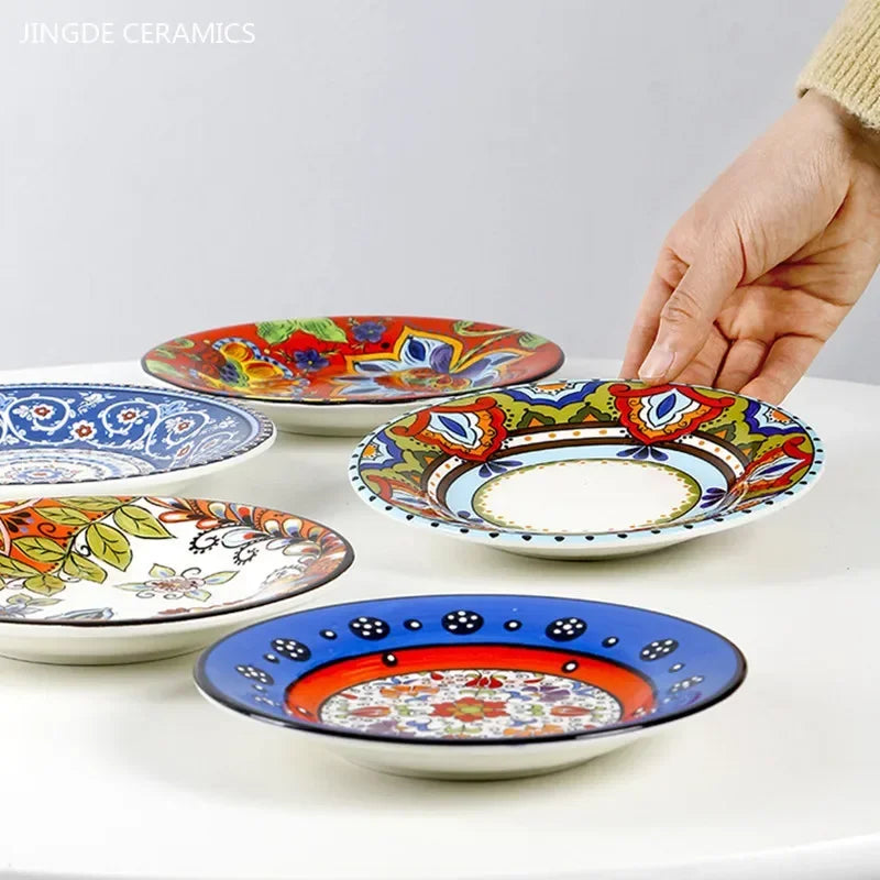 Versailles Artisan Ceramic Plate