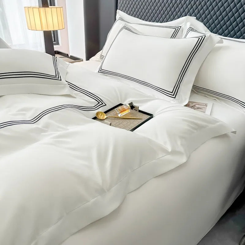 Triluxe Embroidered Duvet Collection
