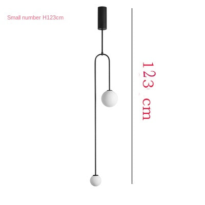 Aura Luxe Glass Ball Pendant Light