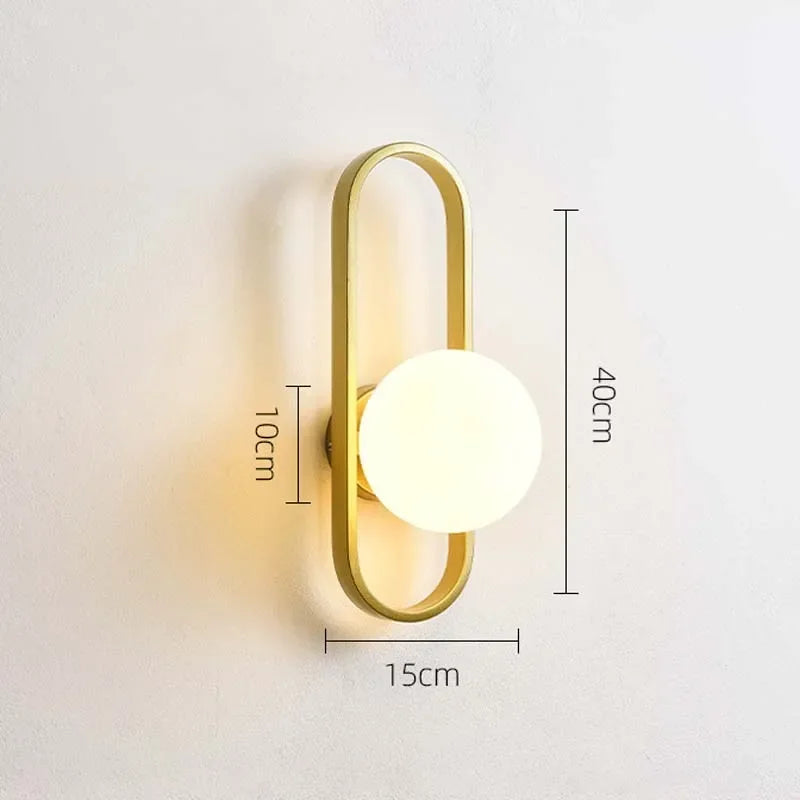 LuxeGlow LED Wall Sconce