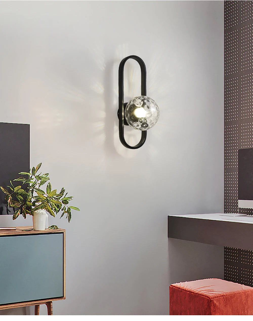 LuxeGlow LED Wall Sconce