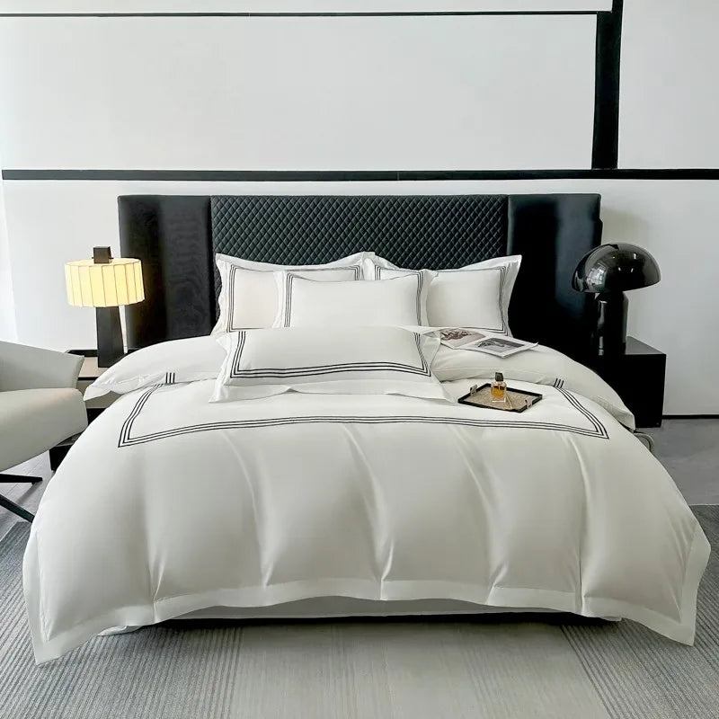 Triluxe Embroidered Duvet Collection