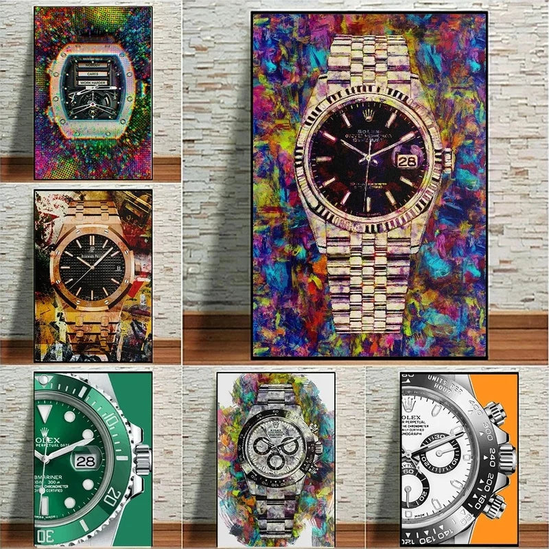 Timeless Graffiti Canvas Art