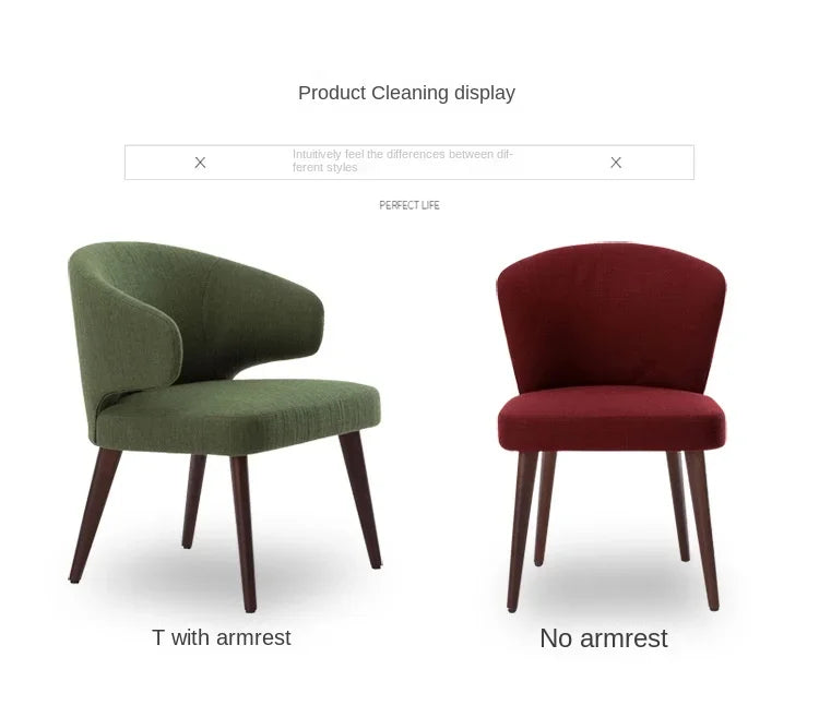 Nordic Luxe Solid Wood Dining Chair – Modern Scandinavian Design