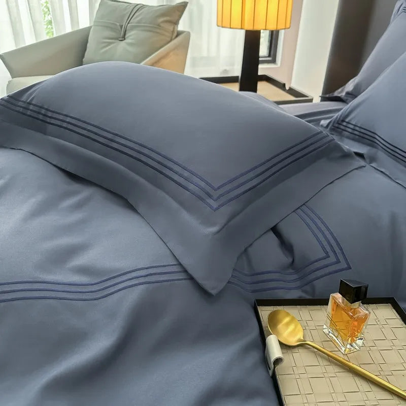 Triluxe Embroidered Duvet Collection