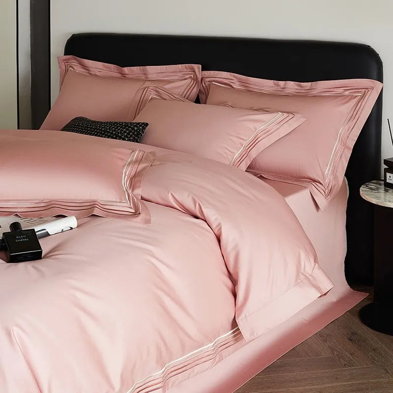 Triline Embroidered Duvet Set