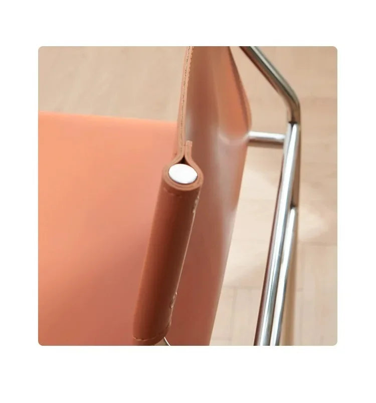 Bauhaus Elegance Antique Dining Chair