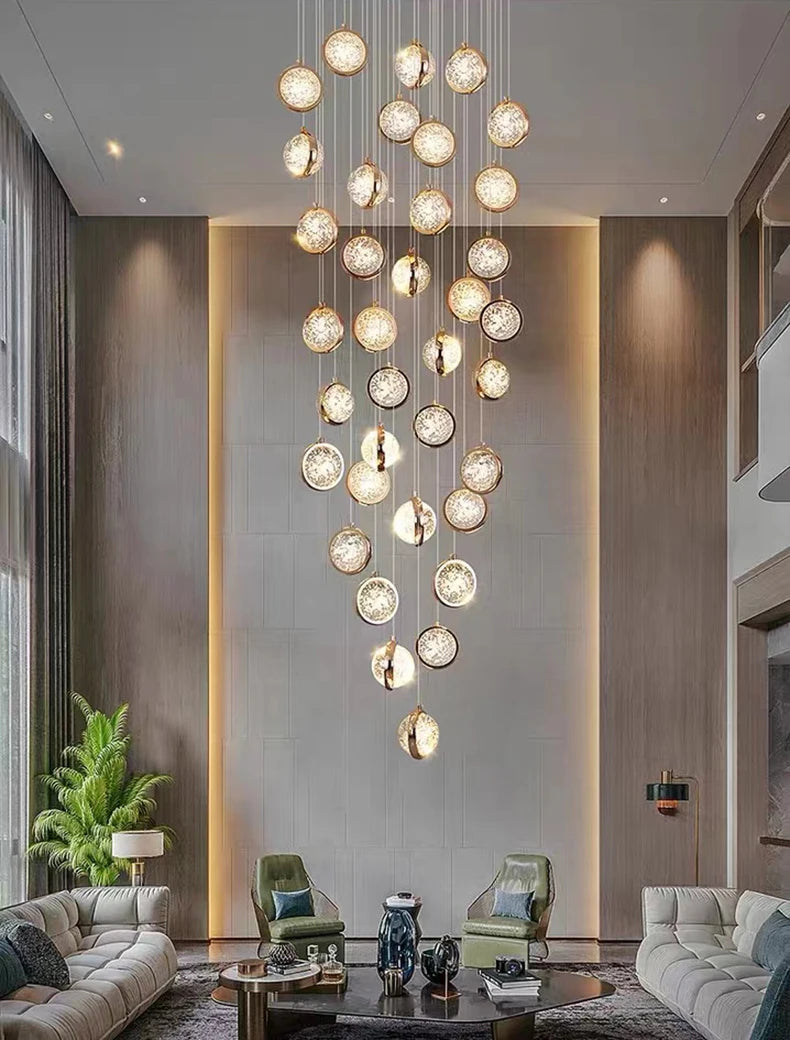 Solara Nordic Staircase LED Chandelier