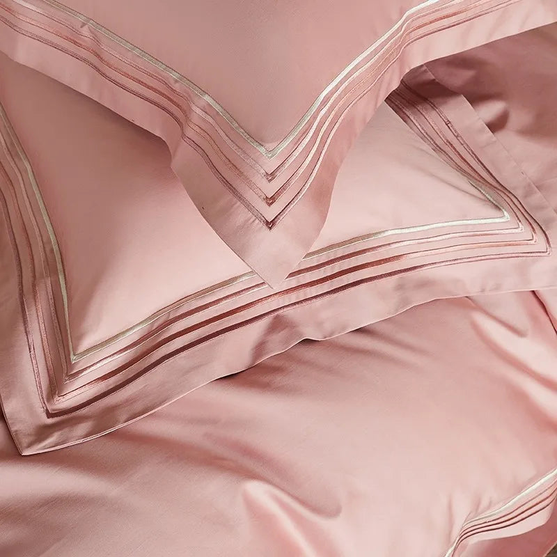 Triline Embroidered Duvet Set
