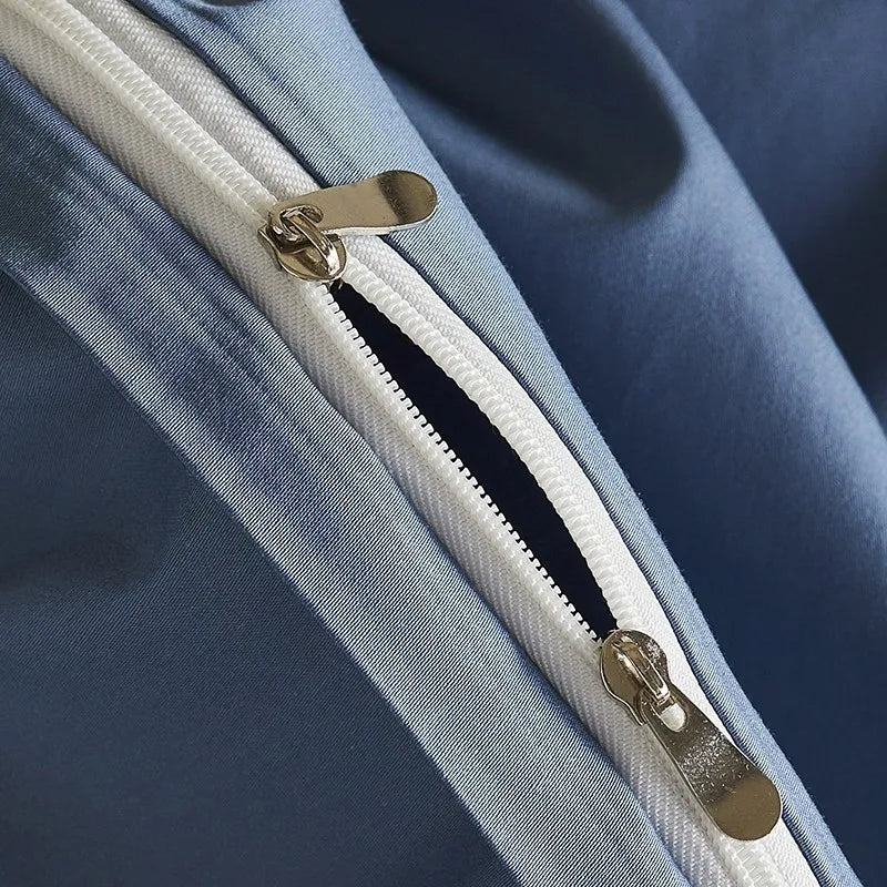 Triline Embroidered Duvet Set