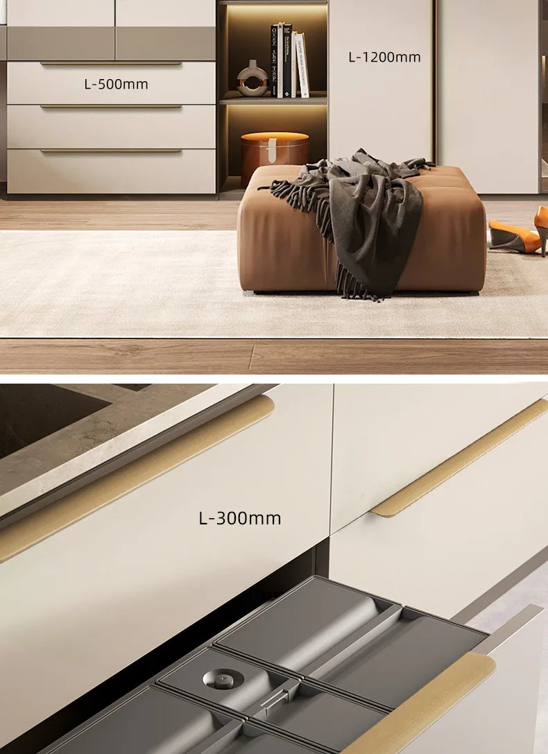 SleekEdge Invisible Black Door Handle