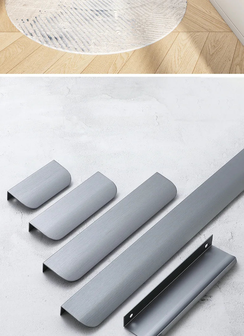 SleekEdge Invisible Black Door Handle
