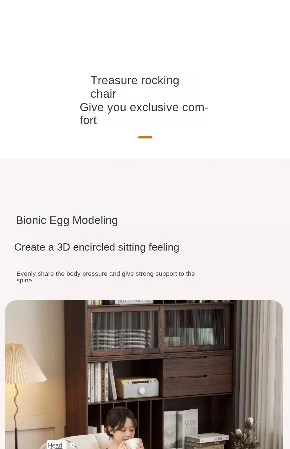 Penguin Luxe Rocking Recliner