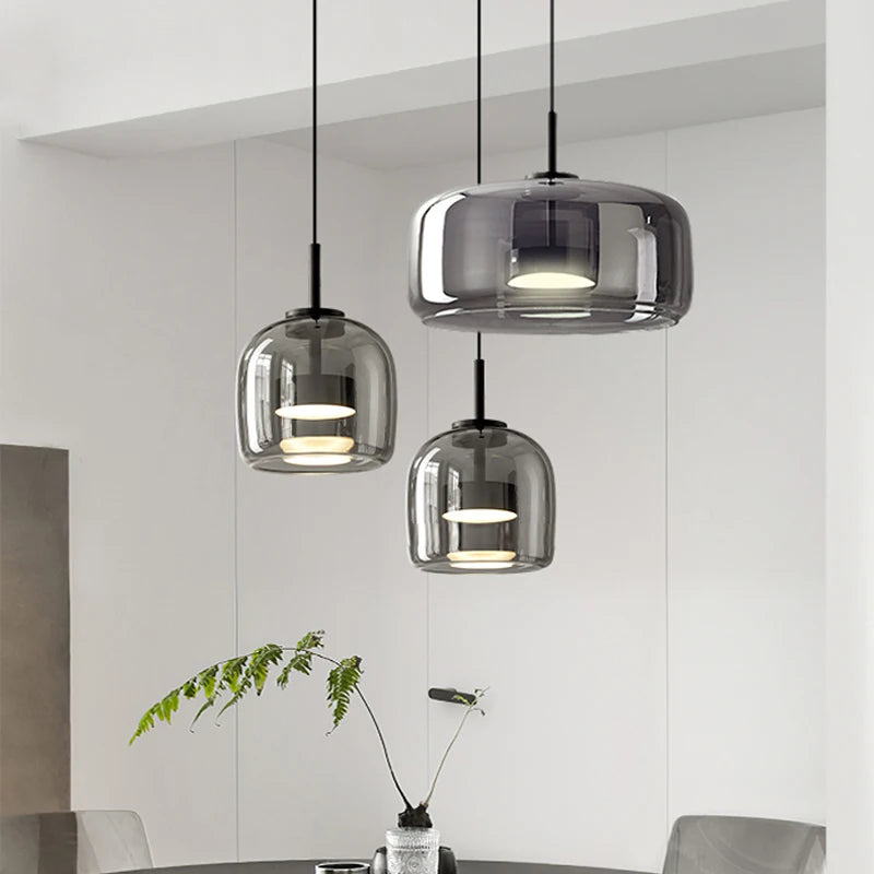 Nordic Glass LED Pendant Lamp