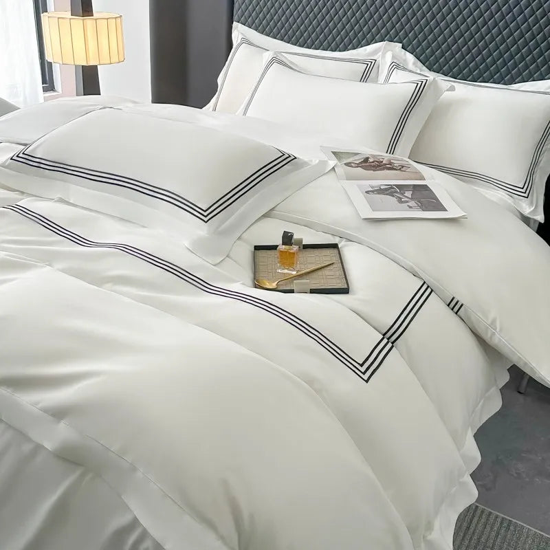 Triluxe Embroidered Duvet Collection
